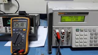 Fluke Multimeter calibration [upl. by Netsirt]