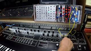 1980 Dual Manual Prophet 10 Plus Eurorack [upl. by Carlton48]