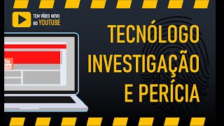 Curso tecnológo de Investigação Criminal e Perícia Forense [upl. by Ahsirat]