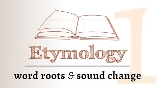 Etymology  sound change roots amp derivation Etymology 1 of 2 [upl. by Henarat]