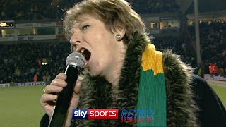 quotLets be havin youquot  Delia Smiths message to Norwich fans [upl. by Shae]