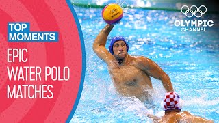 Top 10 Water Polo Matches at the Olympics  Top Moments [upl. by Elleoj]