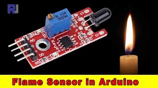 Flame Sensor for Arduino with code [upl. by Sapienza611]