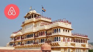 The City Palace Jaipur  Only On  Airbnb [upl. by Osrock377]