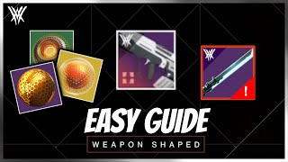 WEAPON CRAFTING BREAKDOWN  How to Get Resonant Materials Weapon Patterns ReShaping  Destiny 2 [upl. by Spiro]