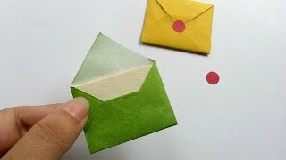 How To Create Cute Miniature Envelopes  DIY Crafts Tutorial  Guidecentral [upl. by Bathulda]