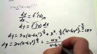 Calculus Finding Differentials of Functions [upl. by Anikes]