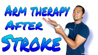 Arm Therapy for Stage 2 Stroke  Occupational Therapy [upl. by Beller880]