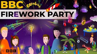 Firework Party BBC Cbeebies  RazzleDazzle [upl. by Ahsemrac]