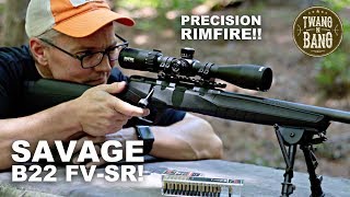 Savage B22 FVSR Precision Rimfire [upl. by Aronek]