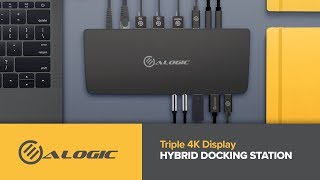 ALOGIC Triple 4K Hybrid Dock [upl. by Silma]