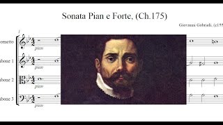 Giovanni Gabrieli  Sonata pian e forte 1597 [upl. by Alleahcim]