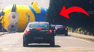 Unexpected driver fails amp wins 🤣  Funny Car Driving Fails amp Bad Drivers 2020 [upl. by Aleece]