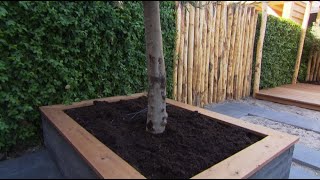 DIY borderbak met zitplek  Eigen Huis amp Tuin [upl. by Niltak]