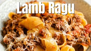 ITALIAN LAMB RAGU RAGU DI AGNELLO [upl. by Im613]