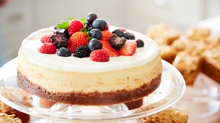 Mary Berrys AmericanStyle Baked Cheesecake Recipe [upl. by Larrie]