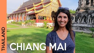 THAILAND Chiang Mai Old City  Best things to do  day and night 🌞🌛 [upl. by Oivat]