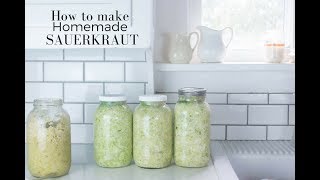 How to Make Sauerkraut [upl. by Macomber]