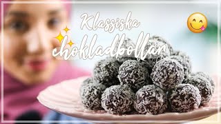 Chokladbollar  bästa och godaste på klassiskt vis  Lär dig baka med Camilla Hamid [upl. by Cnut256]