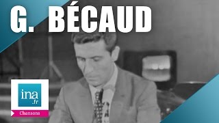 Gilbert Bécaud quotEt maintenantquot live officiel  Archive INA [upl. by Nosahc]