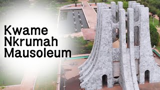 Kwame Nkrumah Memorial Park amp Mausoleum  Landmarks 4K  Aerial Ghana [upl. by Lars420]