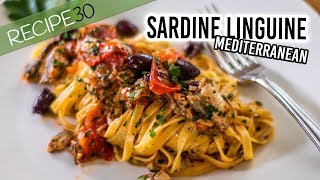 Sardine Linguine Mediterranean Flavours [upl. by Nadoj614]