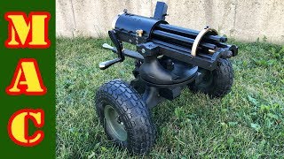 New 9mm Gatling Gun from Tippmann Armory [upl. by Ardnuassac]