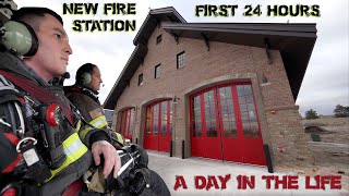 First 24 Hours in a New Fire Station  A Day in the Life [upl. by Beall]