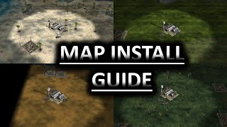 Generals Zero Hour Map Installation Guide [upl. by Odlabu]