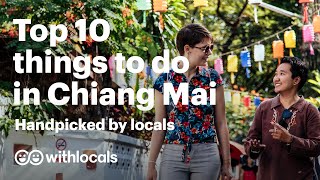 The BEST 10 Things to do in Chiang Mai 🇹🇭 Handpicked by Locals Thailand ChiangMai Travelguide [upl. by Noyrb]