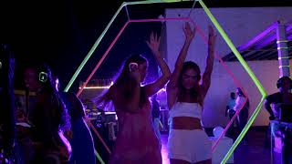 Night Party at Level 18 Rooftop Cabana Lounge  Royalton CHIC Cancun [upl. by Gaylene]