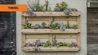 How to Create a Pallet Garden  Mitre 10 Easy As Garden [upl. by Garrick883]