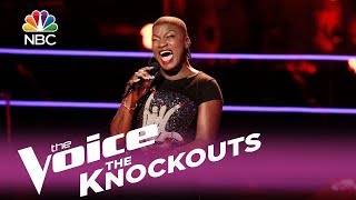 The Voice 2017 Knockout  Janice Freeman quotIm Goin Downquot [upl. by Rosenkranz]