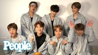 BTS Reveal Whos the Most Romantic Messiest amp More  PEOPLE [upl. by Refitsirhc716]