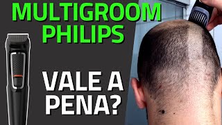 Aparador de Pelos Philips Multigroom Vale a Pena REVIEW [upl. by Jennine]