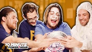 Newlywed Game VS SuperMega PUNISHMENT EDITION  Ten Minute Power Hour [upl. by Oicapot]