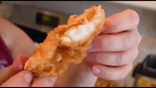 How to make light amp Crispy Fried Fish  Batter for Fish n Chips Recipe  Filmed on Caseys Birthday [upl. by Aidile]