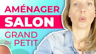 Comment bien aménager son salon grand ou petit [upl. by Nylhsoj]