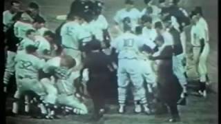 Red Sox amp Yankees Fight in 1967 [upl. by Nalyorf]