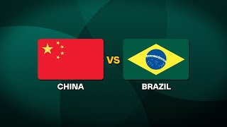 China vs Brazil  2025 World Baseball Classic Qualifiers [upl. by Gnemgnok]