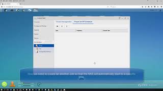 Zyxel NAS Series  How to Create Schedule Jobs [upl. by Anoynek207]