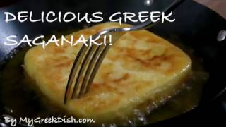 Saganaki recipe – How to make traditional Greek saganaki cheese [upl. by Marler]