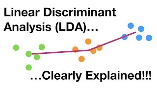 StatQuest Linear Discriminant Analysis LDA clearly explained [upl. by Bean]