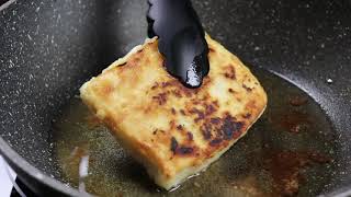 SAGANAKI Recipe  Greek Style Fried Cheese Recipe  AampA Homemade [upl. by Mafala]