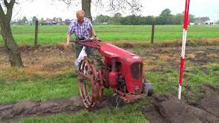 Oldtimerdag Oosterwolde 2017 met ploegwedstrijd [upl. by Atnauqal]