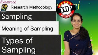 Sampling amp its 8 Types Probability amp NonProbability Sampling Research Methodology [upl. by Fanchan923]