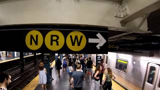 ⁴ᴷ The Busiest NYC Subway Station Times Square–42nd StreetPort Authority Bus Terminal [upl. by Aerda]