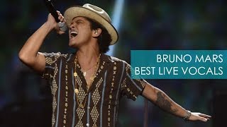 Bruno Mars Best Live Vocals [upl. by Tenenbaum]