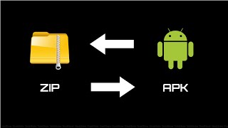 How to change a filefolderzip to an APK or any other file format to another format 2019 [upl. by Urbannai]