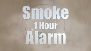 Smoke Alarm Smoke Detector Sound 1 Hour [upl. by Caraviello983]